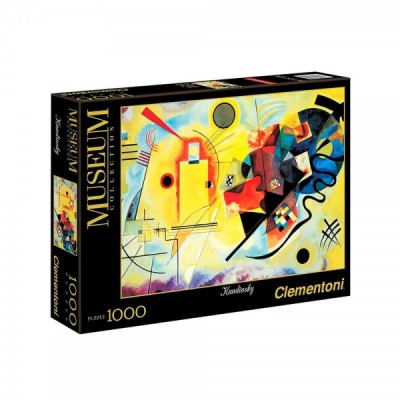 Puzzle Amarillo Rojo y Azul Kandinsky Museum Collection 1000pzs