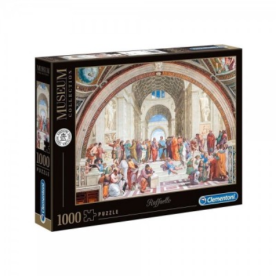 Puzzle Escuela de Athenas Raffaello Museo Vaticano 1000pzs