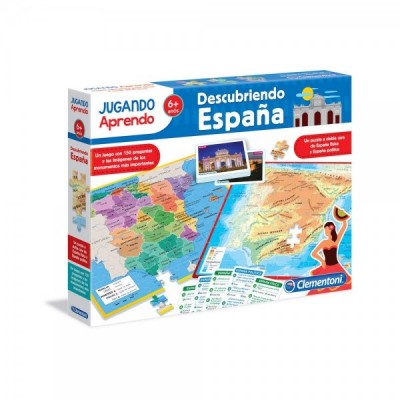 Juego puzzle Mapa Geo descubre España