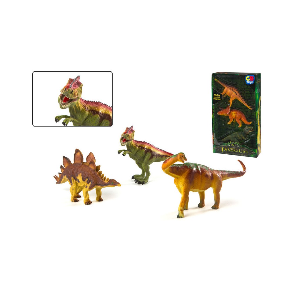 Set 3 dinosaurios