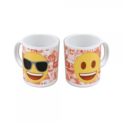 Taza Emoji Faces Sunglasses ceramica