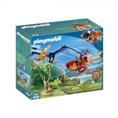 Helicoptero con Pterosaurio Playmobil The Explorers