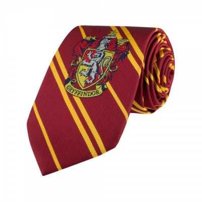 Corbata infantil Gryffindor Harry Potter logo tejido