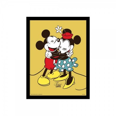 Cuadro Mickey Minnie Love Disney