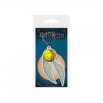 Llavero rubber Snitch Dorada Harry Potter