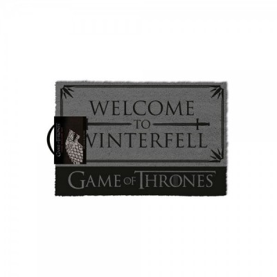 Felpudo Welcome to Winterfell Stark Juego de Tronos