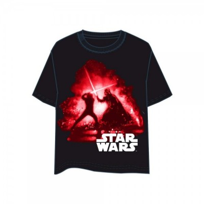 Camiseta Star Wars negro adulto