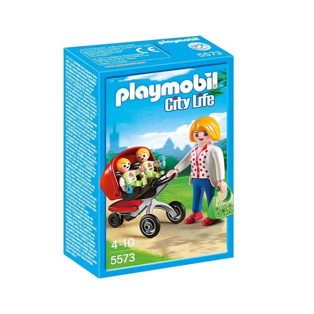Mama carrito gemelos Playmobil City Life