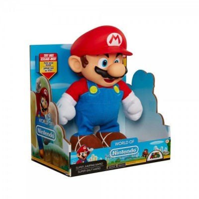 Muñeco Super Mario Saltador Nintendo 25cm