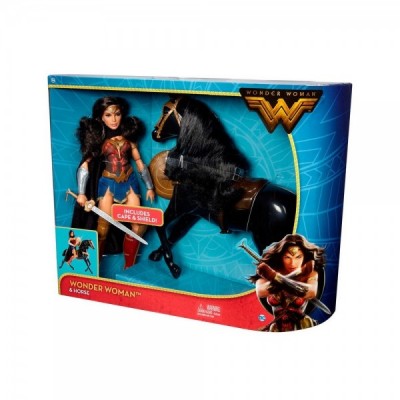 Muñeca Wonder Woman Caballo DC Comics 30cm