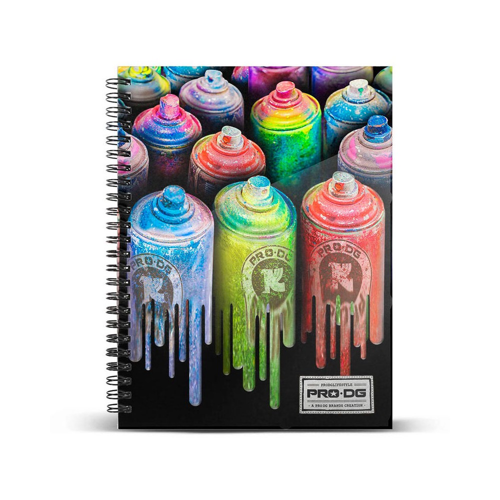 Cuaderno A5 Pro DG Colors