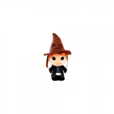 Peluche Harry Potter Ron with sorting hat 15cm