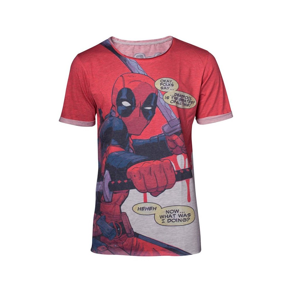 Camiseta Folks Say Deadpool Marvel