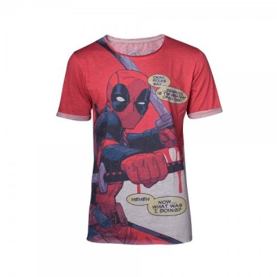 Camiseta Folks Say Deadpool Marvel
