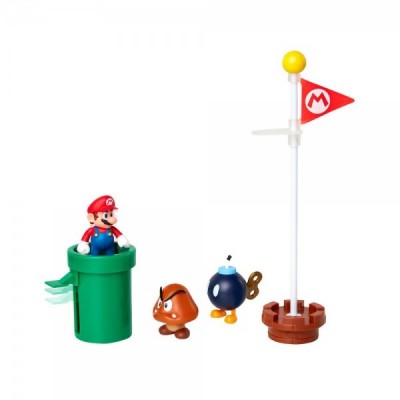 Set diorama Acorn Plains Mario Bros