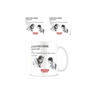 Taza Compromise Licencia Stranger Things