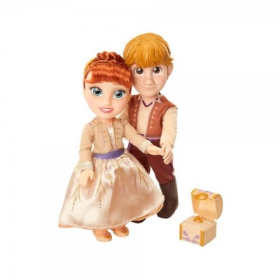 Muñecos Anna + Kristoff Frozen 2 Disney 35cm