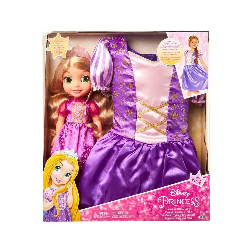Muñeca Rapunzel + disfraz Disney