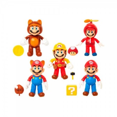 Figura Super Mario Bros Nintendo serie 16 10cm surtido