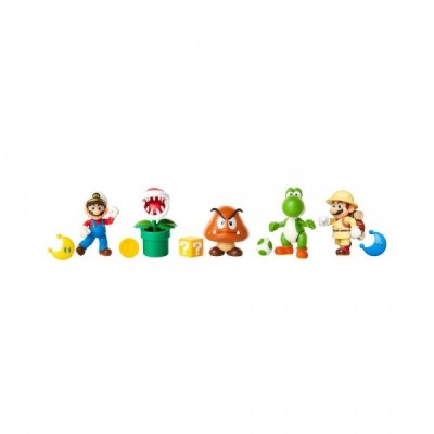 Figura Super Mario Bros Nintendo serie 17 10cm surtido