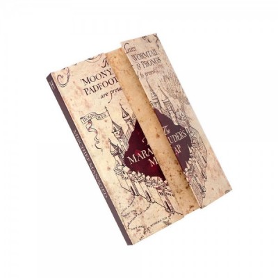Cuaderno A5 Mapa del Merodeador Harry Potter