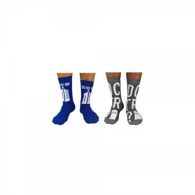 Pack 2 calcetines Tardis Doctor Who