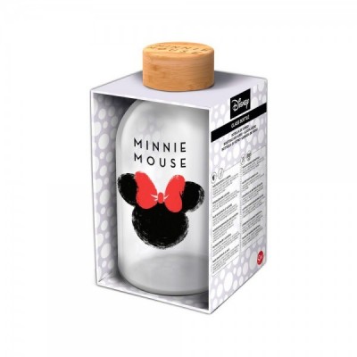Botella cristal Minnie Disney 620ml