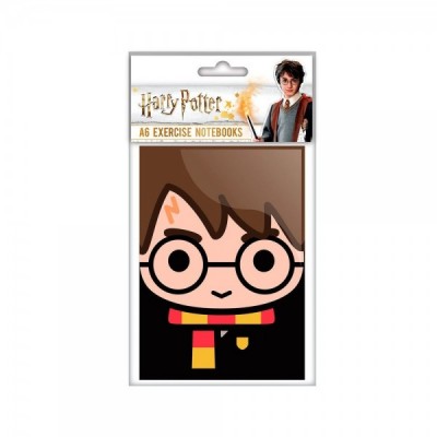 Pack 3 libretas A6 Kawaii Harry Potter