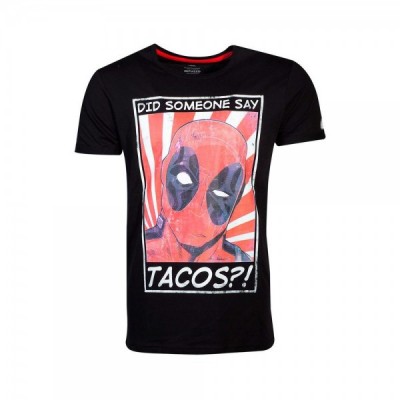 Camiseta Tacos Deadpool Marvel