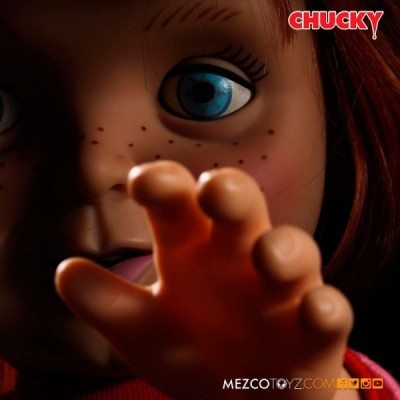 Figura articulada parlante Mueñco Diabolico Chucky 38cm