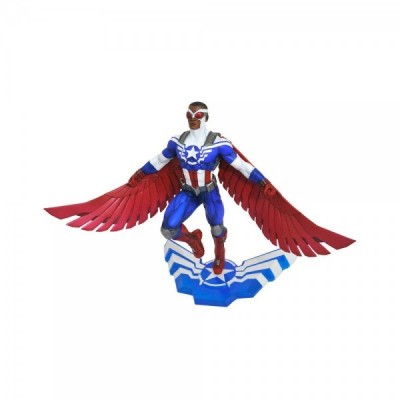 Estatua diorama Captain America Sam Wilson 25cm