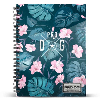 Cuaderno A5 Pro DG Tropic Blue