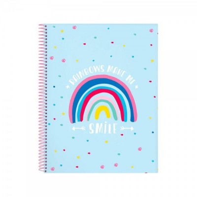 Cuaderno A4 Glowlab Rainbow