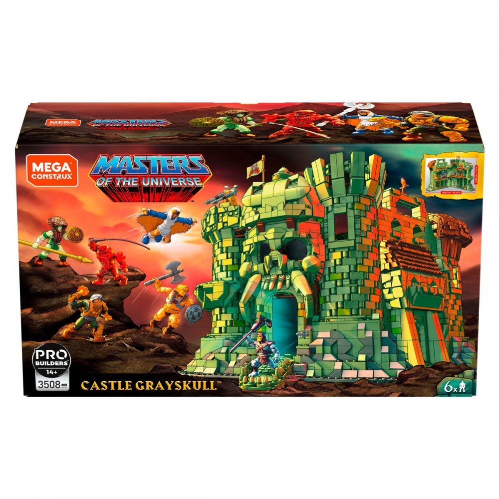 Castillo Mega Construx Grayskull Masters of the Universe