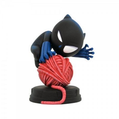 Estatua resina Black Panther Marvel Animated 10cm