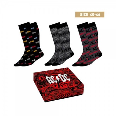 Calcetines ACDC hombre