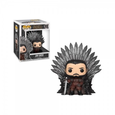 Figura POP Juego de Tronos Jon Snow Sitting on Throne