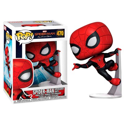Figura POP Marvel Spiderman Far From Home Spiderman Upgraded Suit