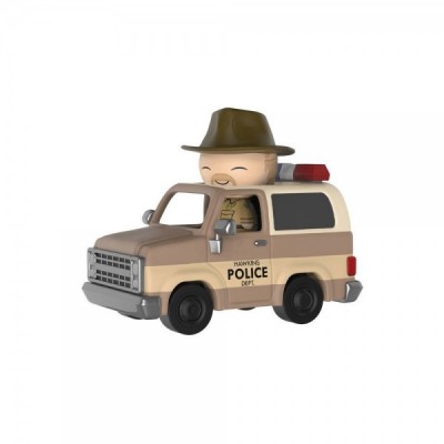 Figura Dorbz Ridez Stranger Things Hopper and Sheriff Deputy Truck