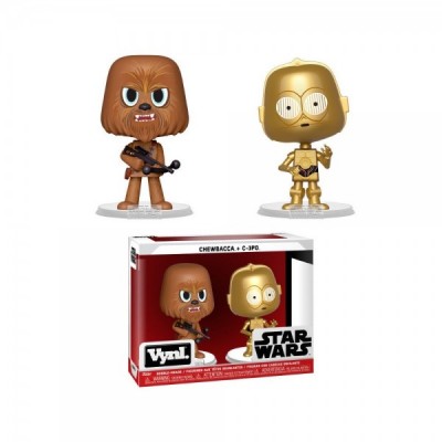Figuras Vynl Star Wars Chewbacca & C-3PO