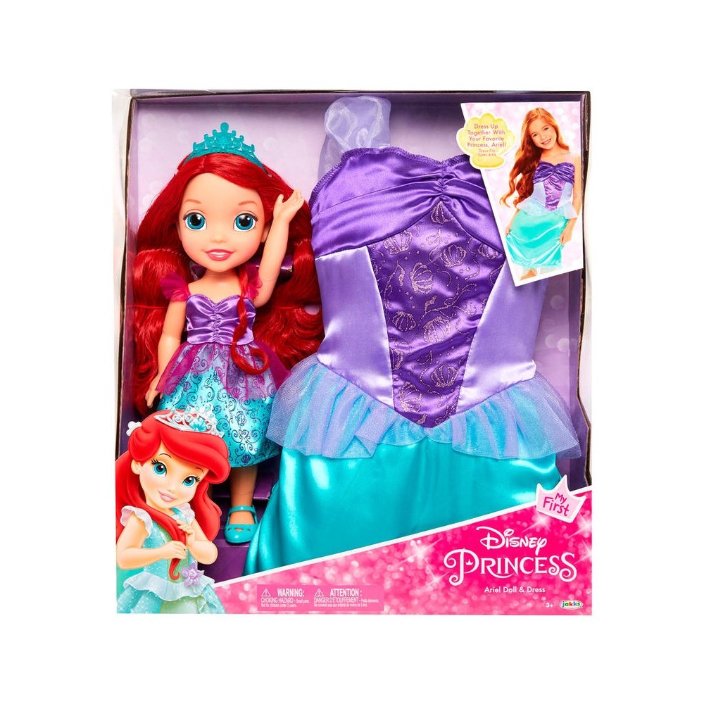 Mu¤eca Ariel + disfraz La Sirenita Disney