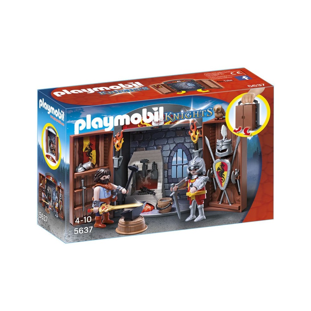 Cofre Caballeros Playmobil Knigths