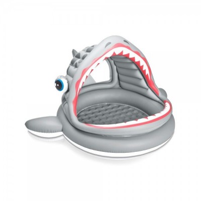 Piscina tiburon hinchable
