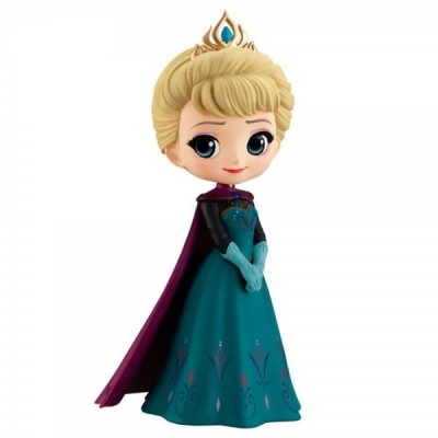 Figura Elsa Coronacion Frozen Disney A Q Posket 14cm