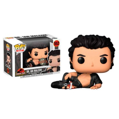 Figura POP Jurassic Park Dr. Ian Malcolm Wounded Exclusive