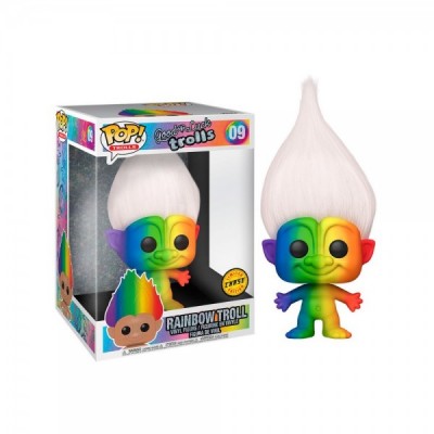 Figura POP Troll Multicolored Hair Rainbow Chase 25cm