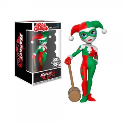 Figura Rock Candy DC Comics Holiday Harley Quinn Exclusive