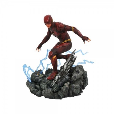 Estatua diorama The Flash Liga de la Justicia DC Comics 23cm