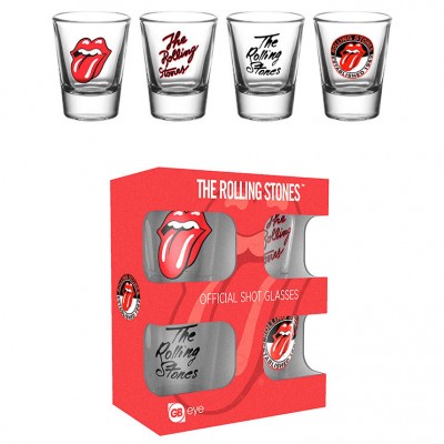 Set 4 vasos chupito The Rolling Stones