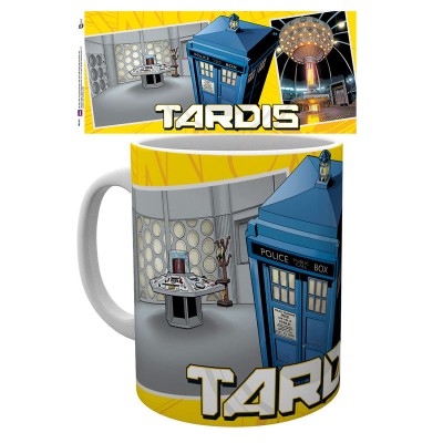 Taza Doctor Who Universe Tardis Scene